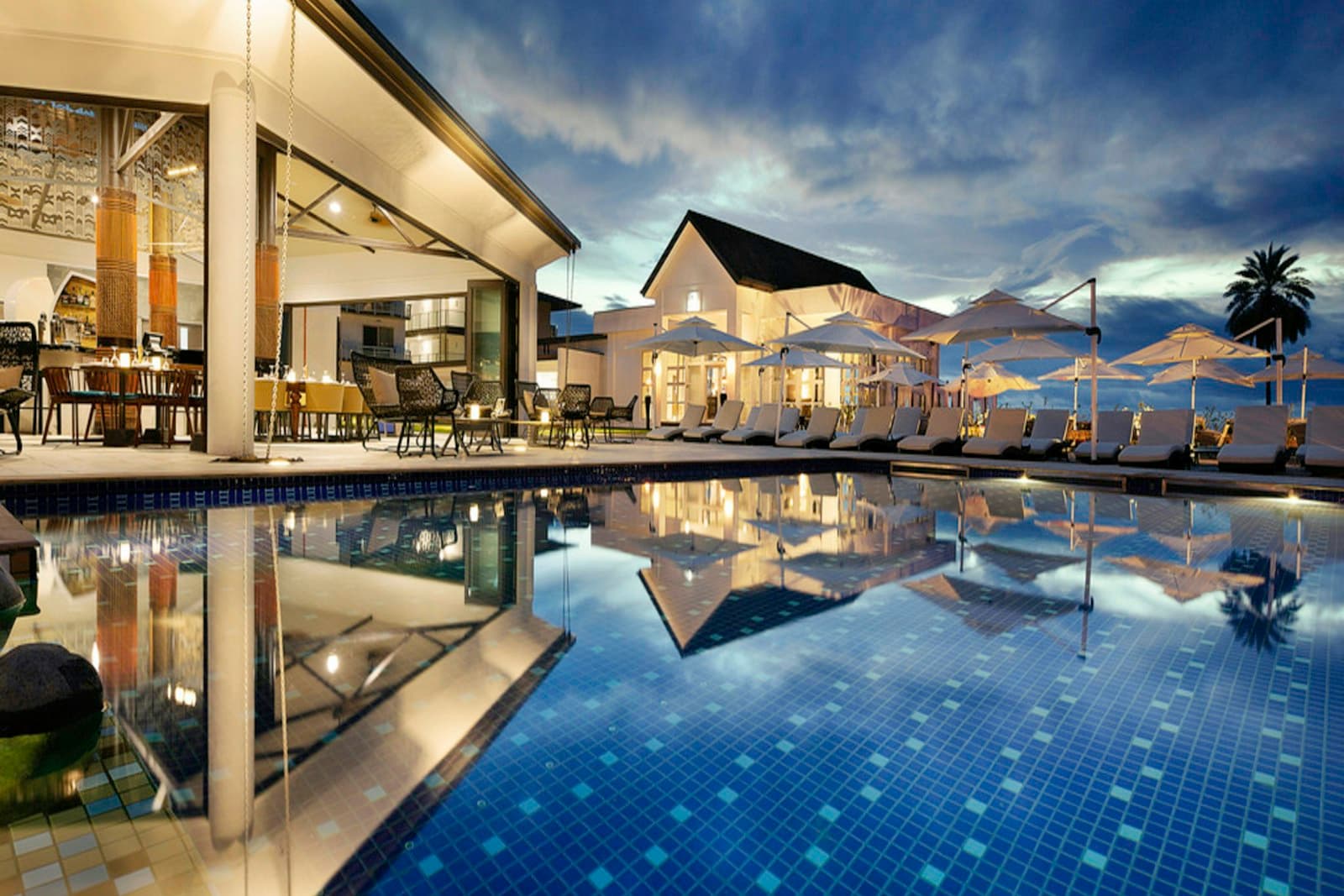 The pool, all afternoon